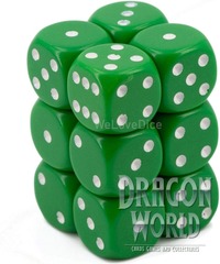 Opaque Green/White - 12D6 - CHX25605